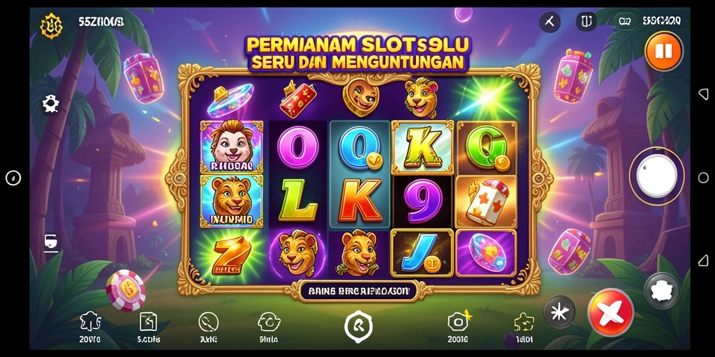 Tampilan gameplay seru dari permainan Slot 5ZK.