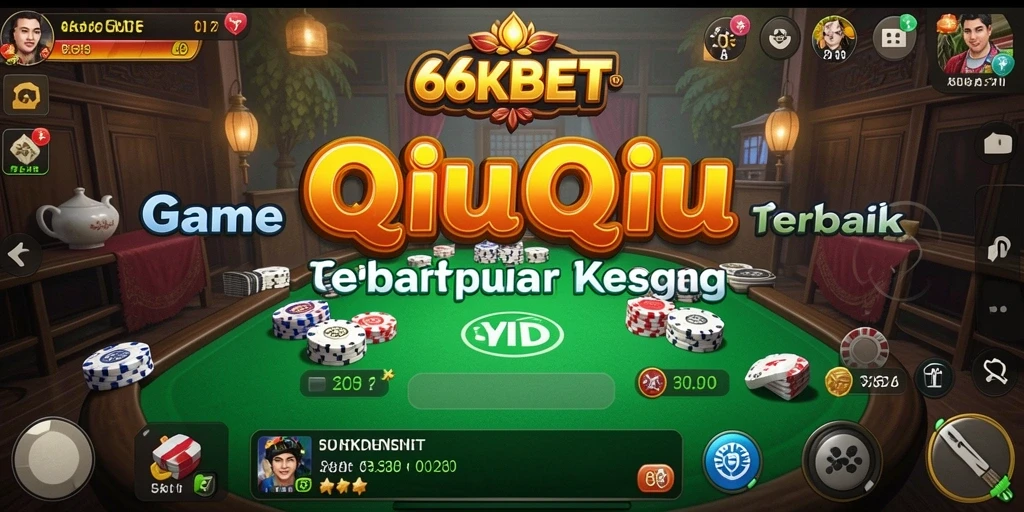 Tampilan gameplay QiuQiu yang menarik di 66KBET.