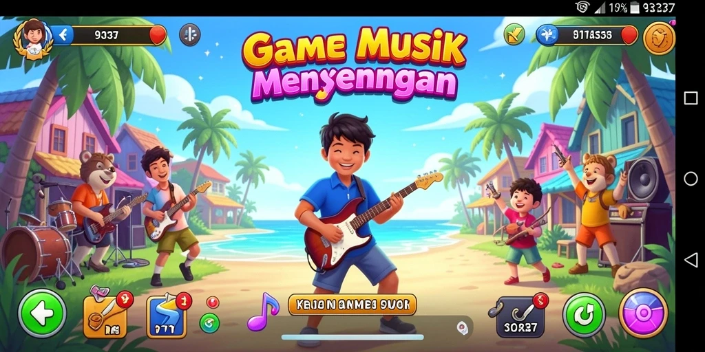 Tampilan screenshot permainan 93337 yang penuh warna dan interaktif.
