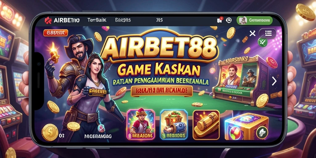 Tampilan gameplay menarik dari AIRBET88 yang penuh aksi Kasino.