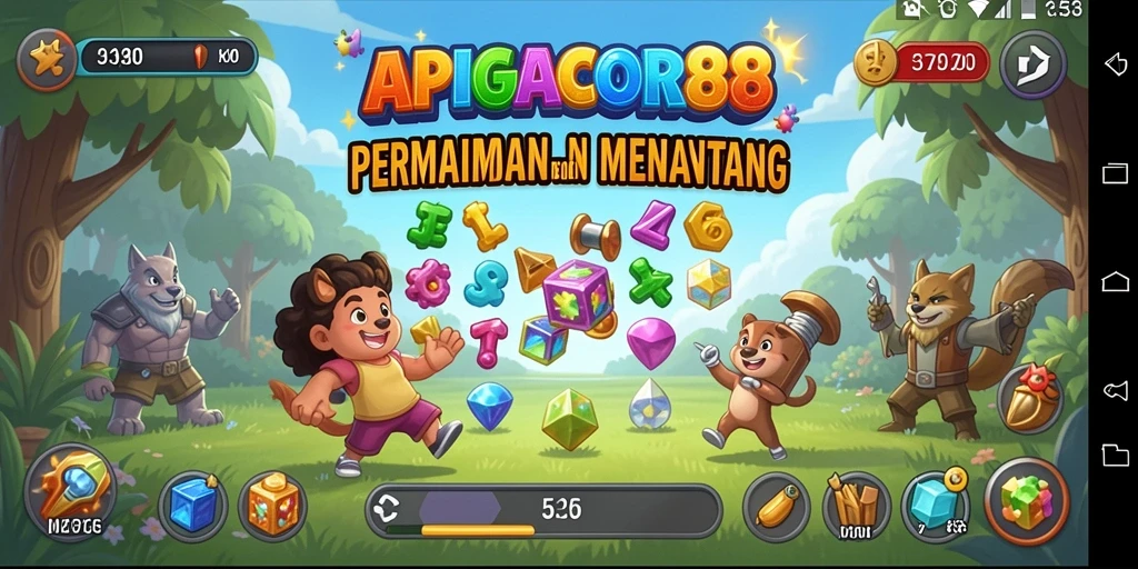 Tampilan gameplay APIGACOR88 yang menantang dan menarik.