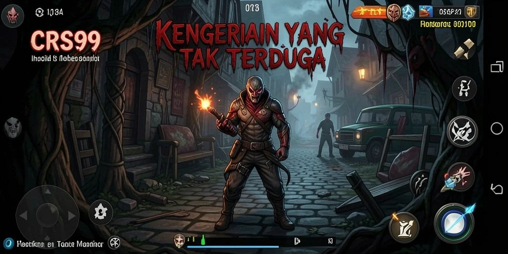 Gameplay menakutkan dengan atmosfer kegelapan yang mencekam.