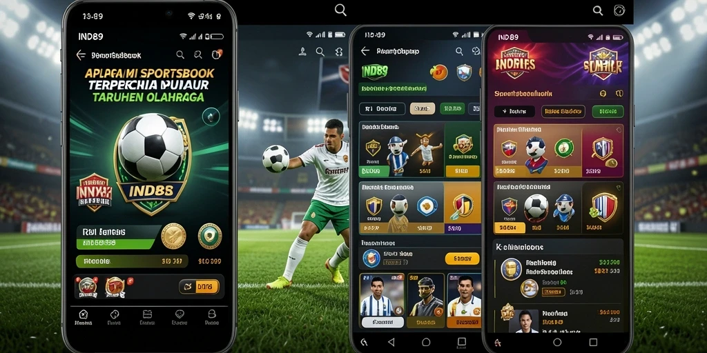 Tampilan gameplay seru aplikasi Sportsbook IND89.