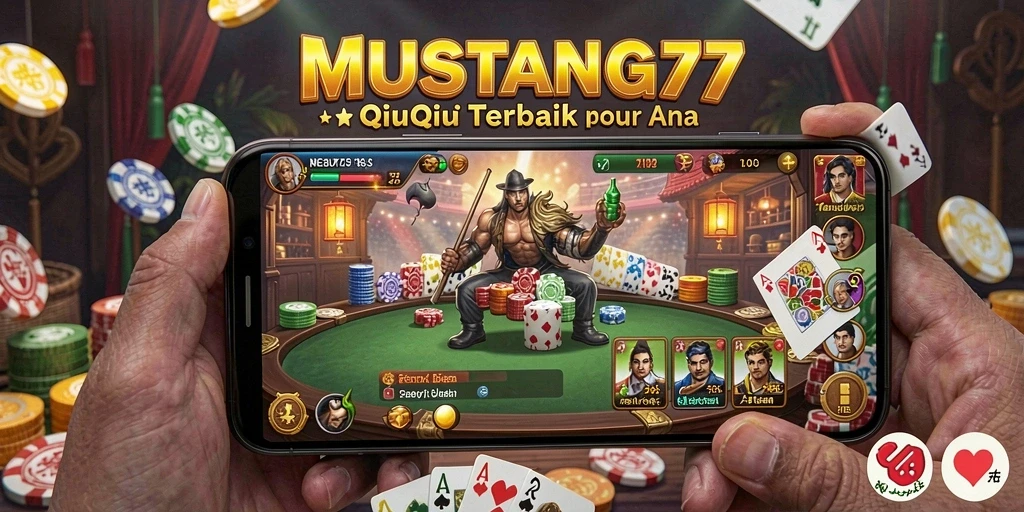 Tampilan screenshot gameplay QiuQiu MUSTANG77 yang mendebarkan.
