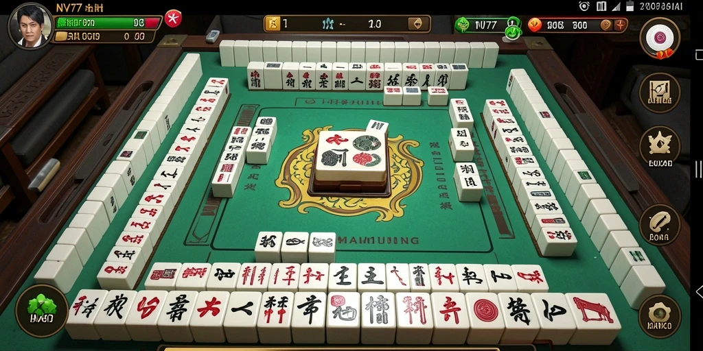 Gameplay Mahjong yang menantang dan menarik di NV77.