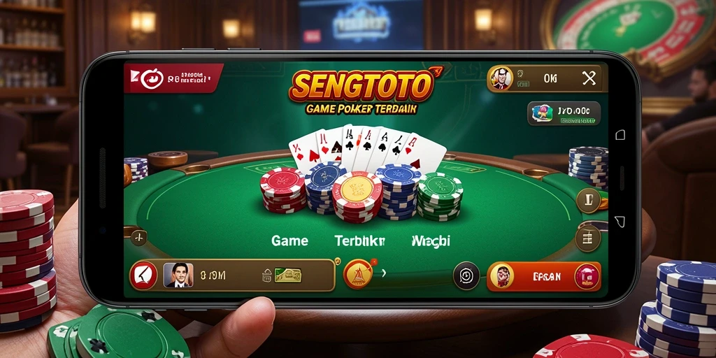 Gameplay SENGTOTO yang menarik dan mengasyikkan dalam permainan Poker.