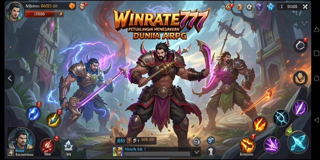 Tangkapan layar menunjukkan aksi seru dalam gameplay ARPG.